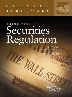 cover image of Principles of Securities Regulation, Revised